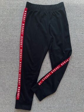 Nike Air Jordan Girls sz 5 Years Black Joggers Pants